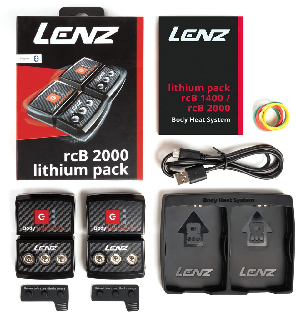 Lenz Lithium Pack rcB 2000 - Batteria per calze/gilet