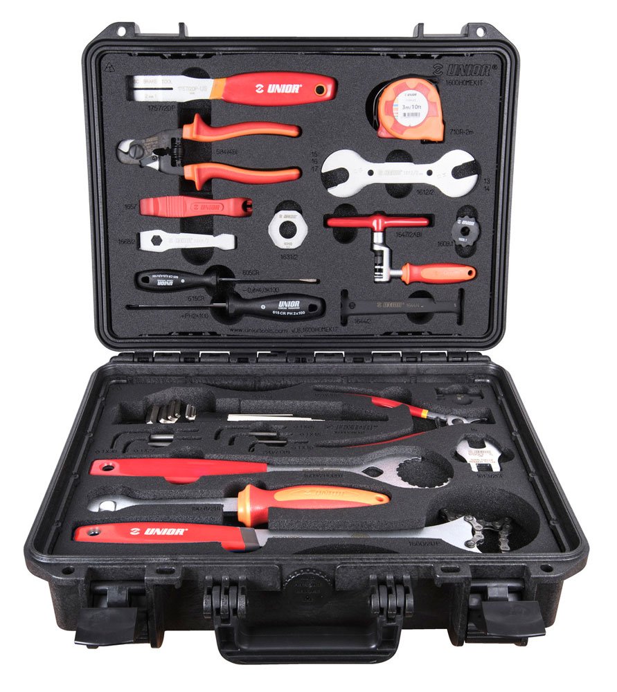 Unior Tools Kit di attrezzi per in valigia 1600HOMEKIT-US
