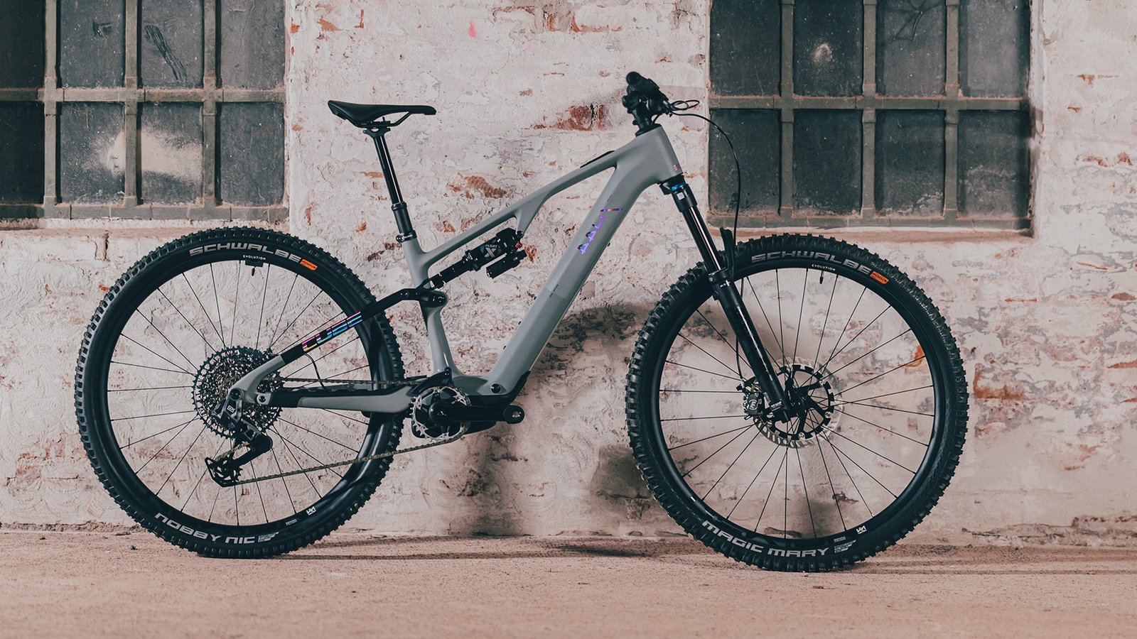 Cube AMS Hybrid ONE44 C:68X TM 400X 29 swampgrey´n´purp